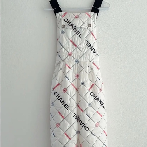 CHANEL Jackets & Blazers - Chanel Quilted Logo Ski Jumpsuit, 2021- Rare Collector's Piece